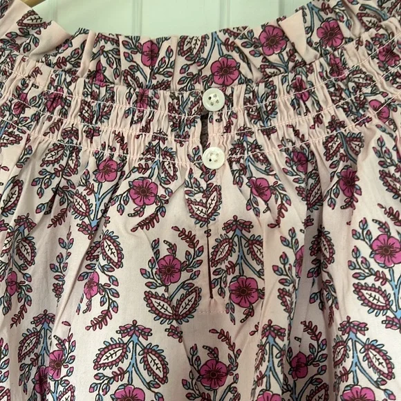 J.Crew Pink Floral Blouse - Picture 3 of 7
